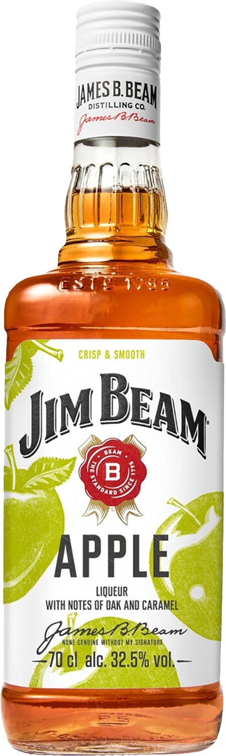 Джим Бим Эпл спиртной напиток на основе виски 0.5 л