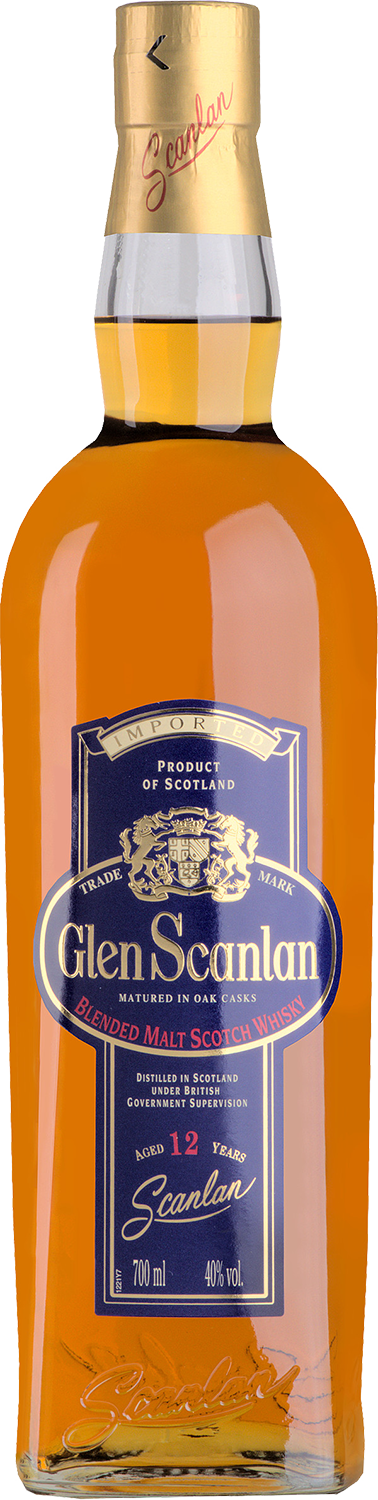 Глен Сканлан Сингл Молт 12 лет солодовый виски (синяя этикетка) 0.7 л
