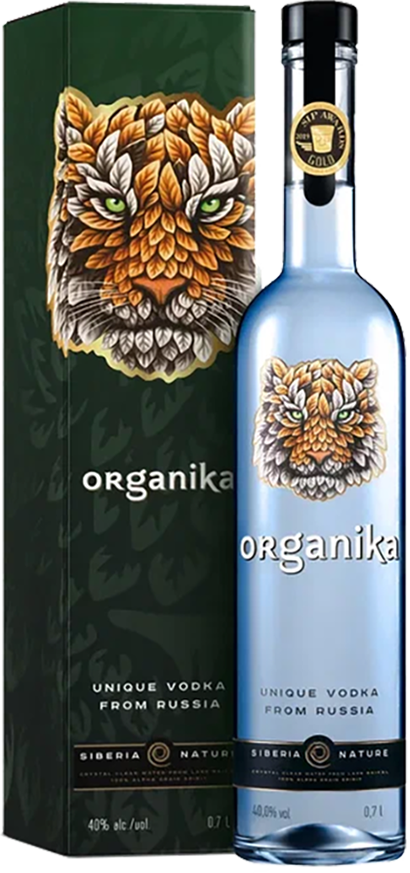 Водка Organika (gift box) Органика в подарочной упаковке 0.7 л