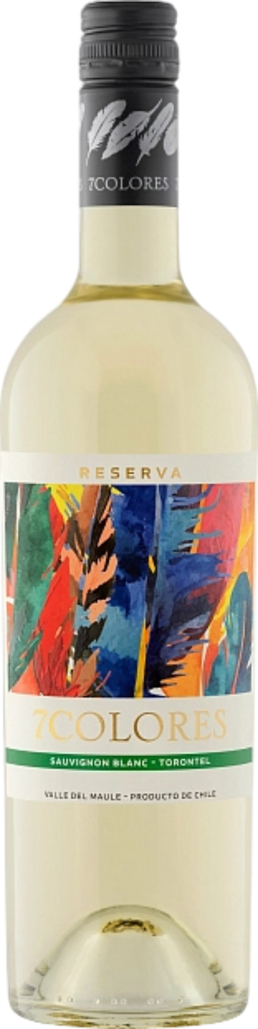 7 Колорес Совиньон Блан-Торонтель Ресерва Мауле Вэлли DO Винья Моранде 0.75 л
