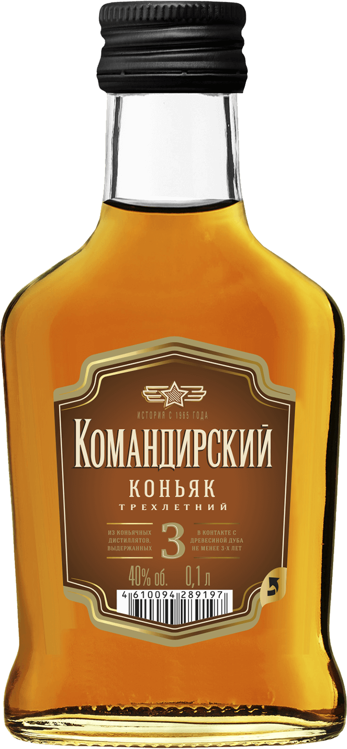 Командирский 3 года - 0.1&nbsp;л