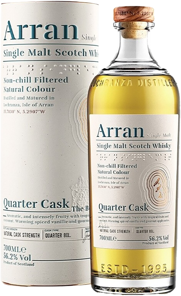 Арран Ботей Квоте Каск Сингл Молт Виски в подарочной упаковке 0.7 л