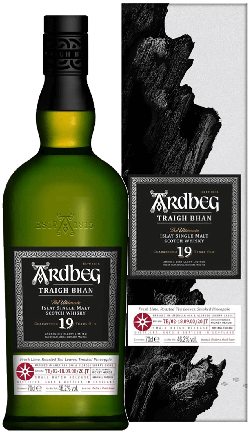 Ардбег Трай Ван 19 Лет Односолодовый Шотландский Виски в подарочной упаковке 0.7 л