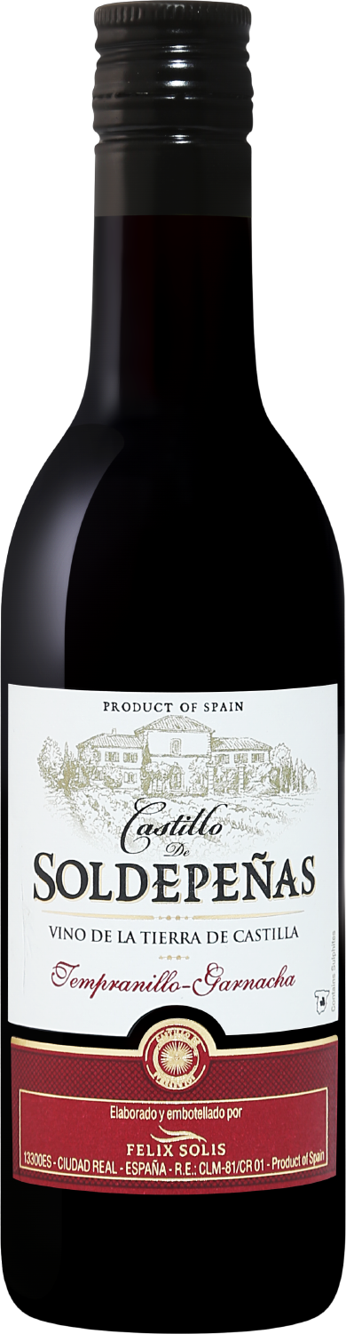 Вино Castillo de Soldepenas Tempranillo - Garnacha Castilla VdT Felix Solis Castillo de Soldepenas Tempranillo - Garnacha Castilla VdT Felix Solis