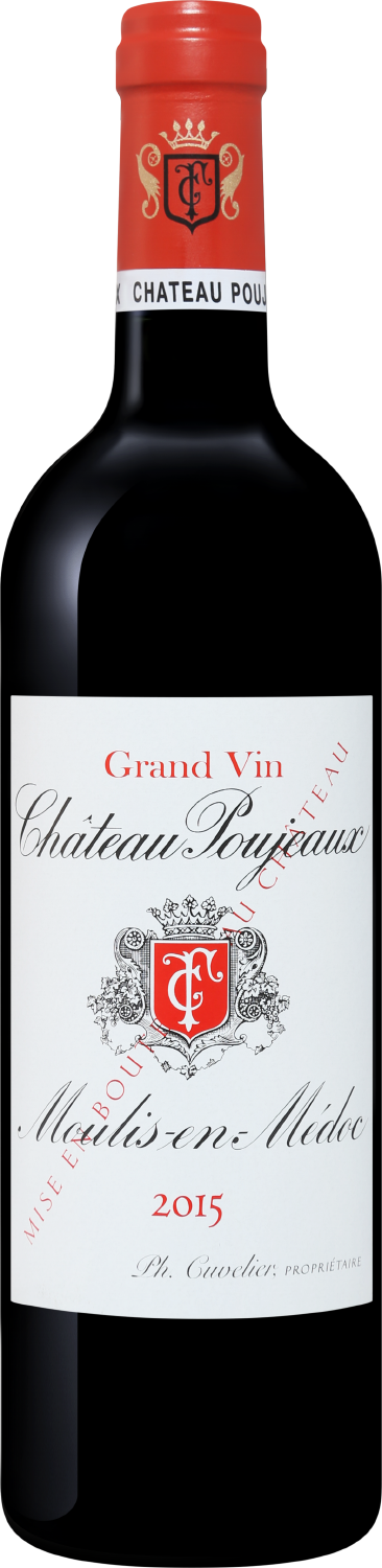 Шато Пужо Мули-ан-Медок AOC 2015 0.75 л