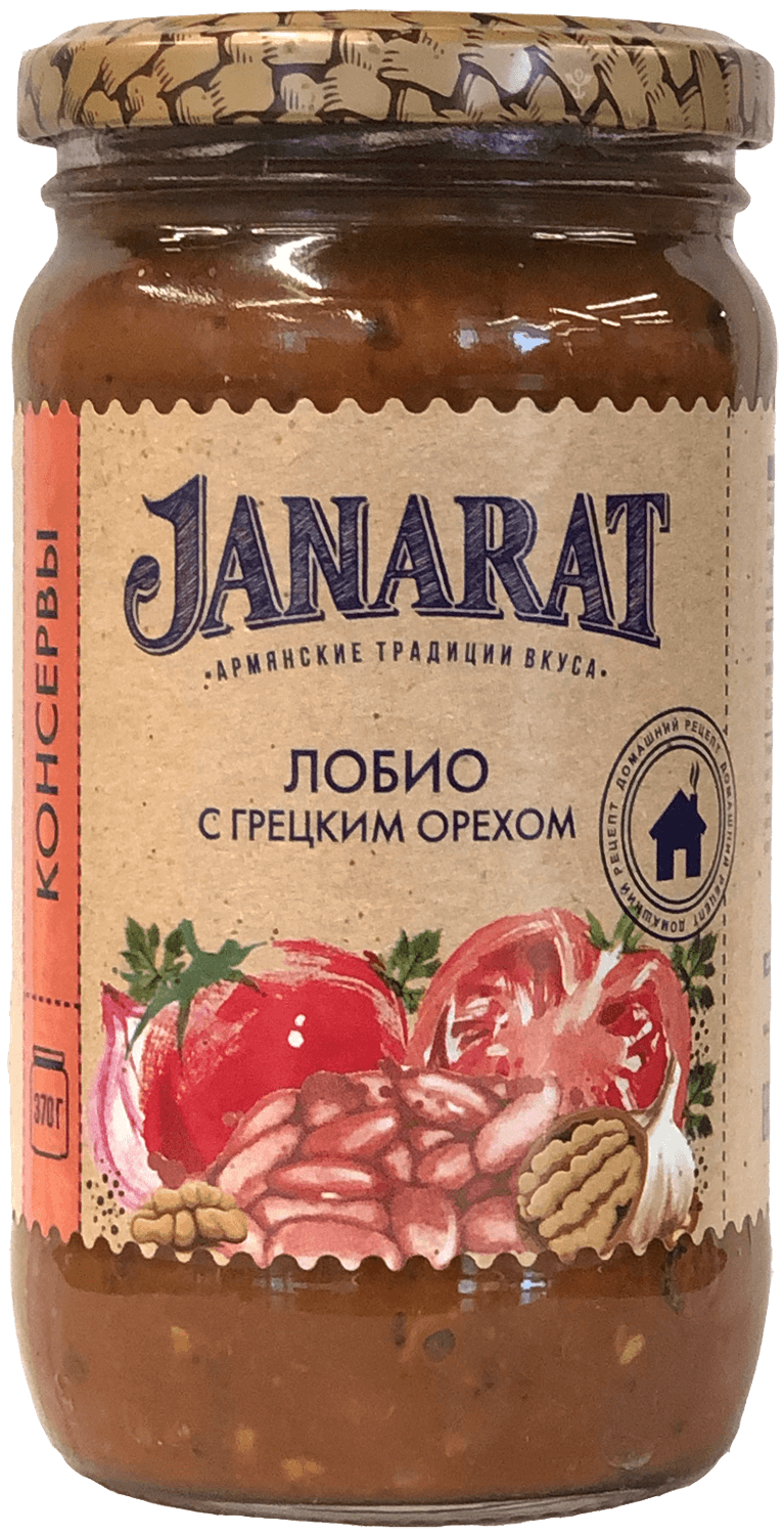 Лобио с грецким орехом Джанарат 370г