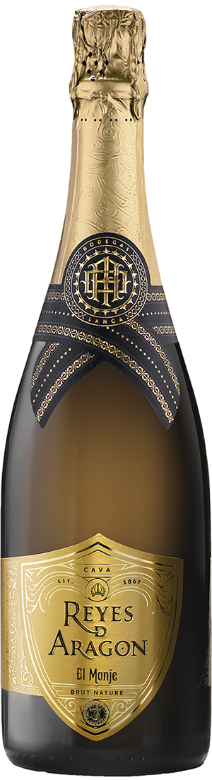Рейес де Арагон Эль Монхе Кава DO Брют Натюр Бодега Ланга 0.75 л