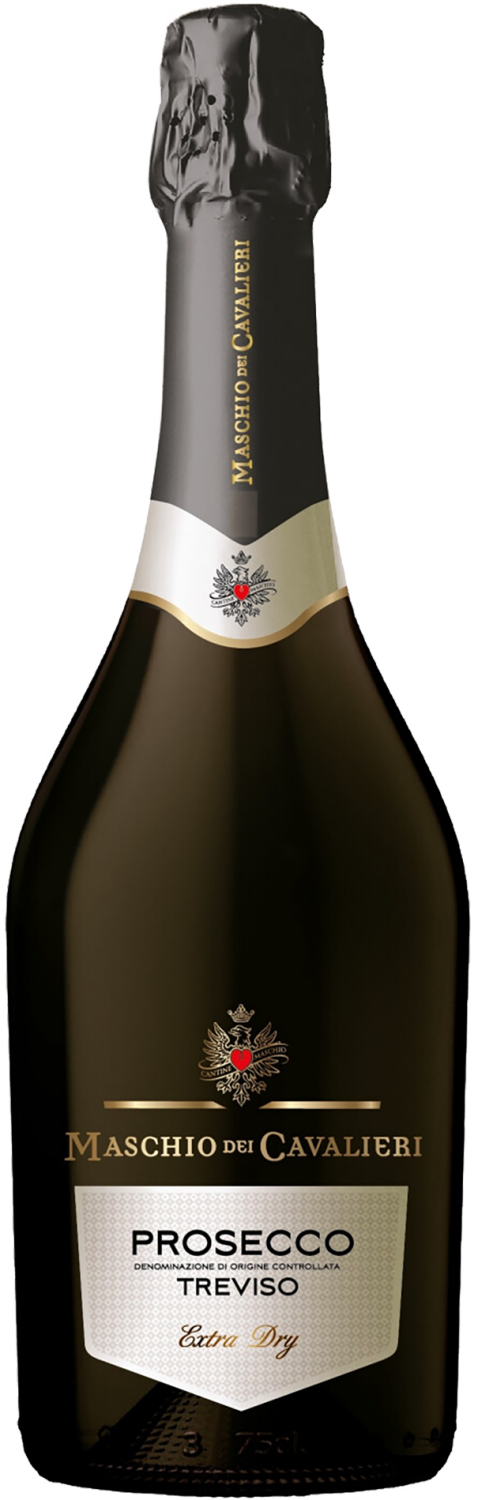 Маскио дей Кавальери Тревизо Просекко DOC Экстра Драй 0.75 л