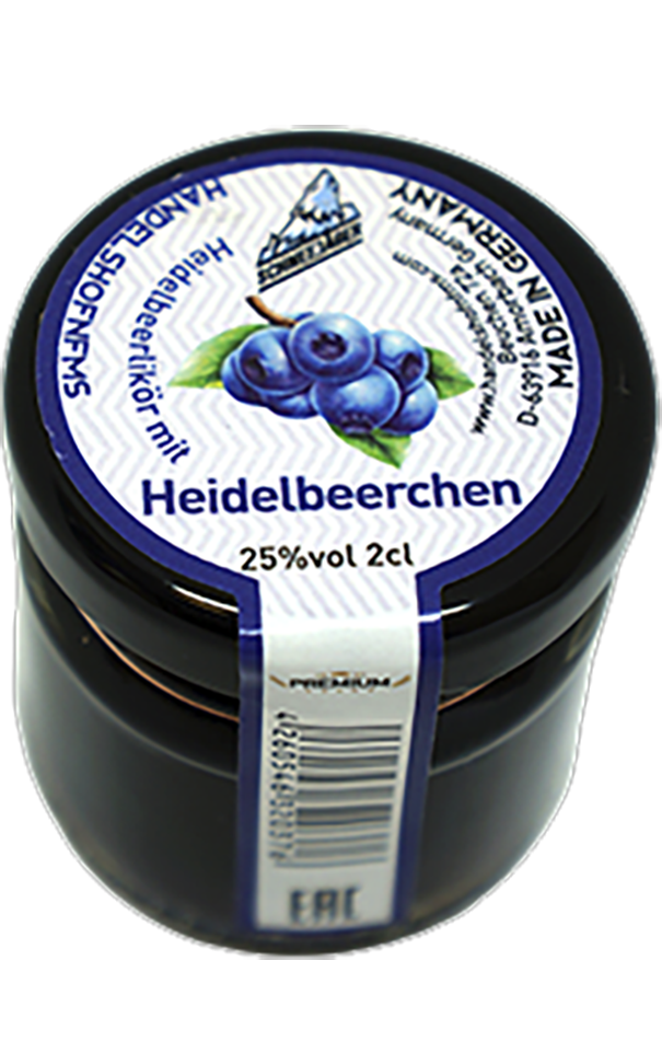 Шнее Егер Ликер Черника 0.02 л