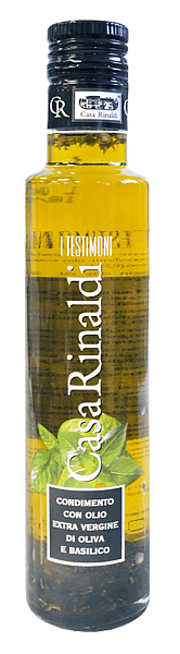 Olive Oil Extra Virgin with Basil Casa Rinaldi, 0.25л