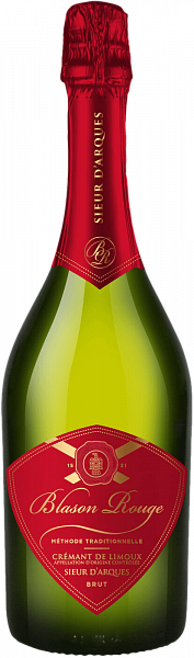 Blason Rouge Brut Cremant de Limoux AOC Sieur d'Arques, 0.75 л в Волгограде