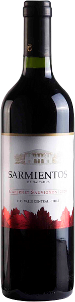 Sarmientos Cabernet Sauvignon Central Valley DO Tarapaca, 0.75 л в Волгограде