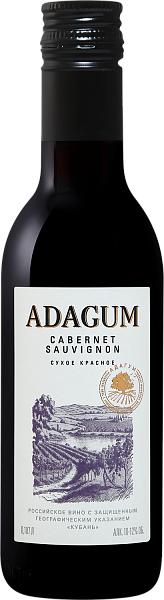 Adagum Cabernet Sauvignon Kuban’, 0.187 л в Волгограде