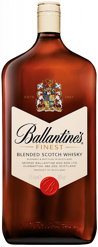 Баллантайнс Файнест купажированный шотландский виски 4.5 л