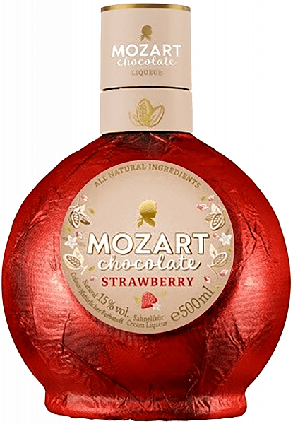Mozart White Chocolate Cream Strawberry, 0.5 л в Волгограде