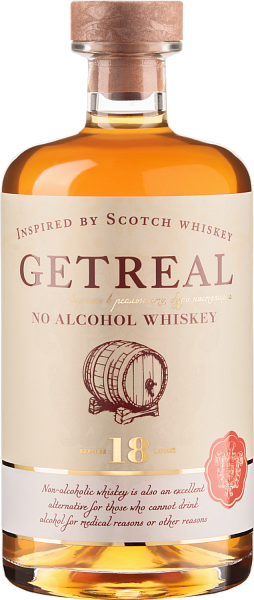GETREAL Non-Alcoholic Highland Scotch Whisky, 0.7 л в Волгограде