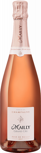 Mailly Grand Cru Rose de Mailly Brut Champagne AOC, 0.75л
