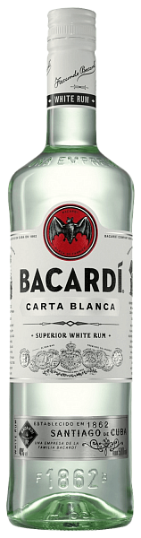 Bacardi Carta Blanca, 0.5л