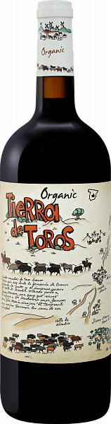 Tierra de Toros Organic Tempranillo Cabernet Castilla IGP Explotaciones Hermanos Delgado, 1.5 л в Волгограде
