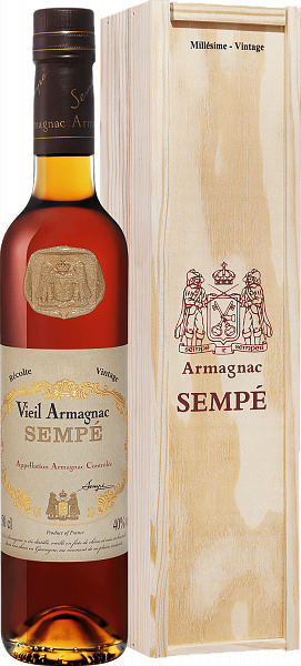 Sempe Vieil Armagnac 1961 (gift box), 0.5л