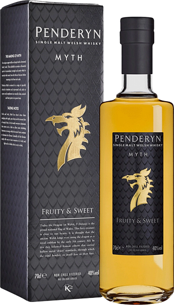 Penderyn Myth Single Malt Welsh Whisky (gift box), 0.7 л в Волгограде