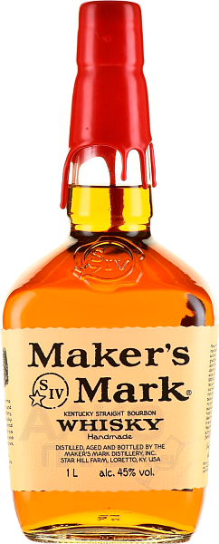 Maker's Mark Kentucky Straight Bourbon Whisky, 1 л в Волгограде