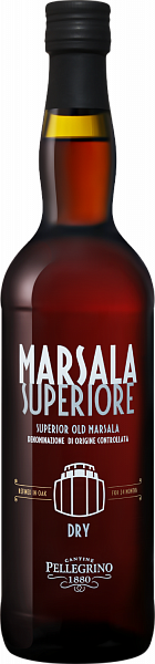 Марсала Marsala Superiore Dry Ambra Marsala DOC Carlo Pellegrino, 0.75 л