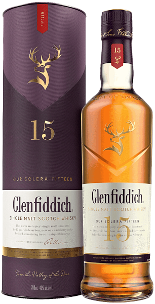 Glenfiddich 15 y.o. Single Malt Scotch Whisky (gift box), 0.7 л в Волгограде