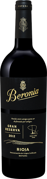 Вино Gran Reserva Rioja DOCа Beronia, 0.75 л