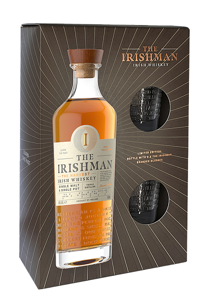 The Irishman The Harvest Blended Irish Whiskey (gift box with 2 glasses), 0.7 л в Волгограде