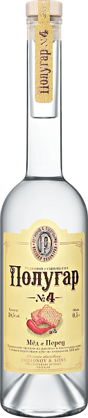Polugar №4 Honey & Allspice, 0.5 л в Волгограде
