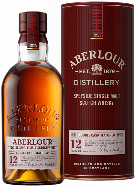 Aberlour Double Cask Matured Highland Single Malt Scotch Whisky 12  y.o. (gift box), 0.7 л в Волгограде