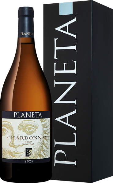 Chardonnay Menfi DOC Planeta (gift box), 1.5 л в Волгограде