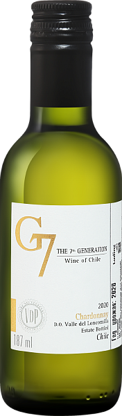 G7 Chardonnay Loncomilla Valley DO Viña del Pedregal, 0.187 л в Волгограде
