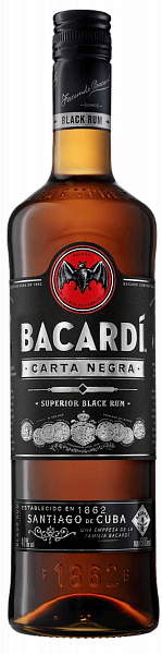 Bacardi Carta Negra, 0.5л