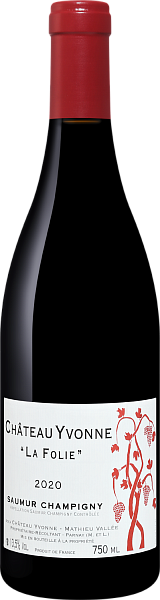La Folie Saumur Champigny AOC Chateau Yvonne, 0.75 л в Волгограде