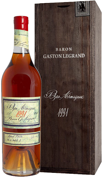 Baron Gaston Legrand 1991 Bas Armagnac (gift box), 0.7 л в Волгограде