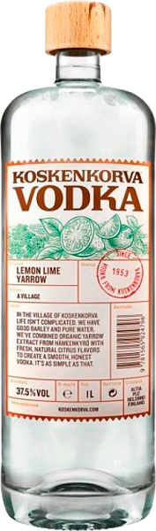 Koskenkorva Lemon Lime Yarrow, 1 л в Волгограде