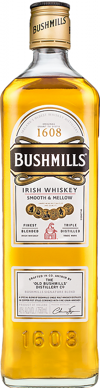 Бушмиллс Ориджинал Купажированный Ирландский Виски 0.5 л