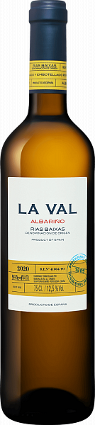La Val Albarino Rias Baixas DO Bodegas La Val, 0.75 л в Волгограде