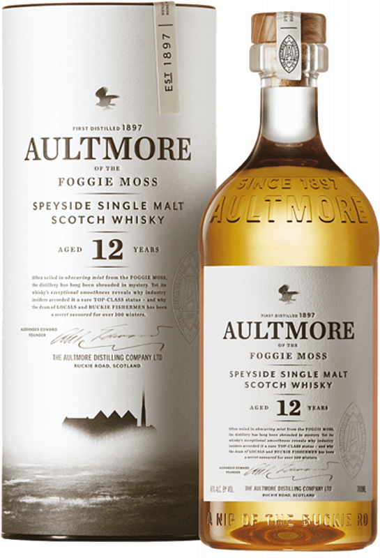 Олтмор 12 лет Спейсайд односолодовый шотландский виски в подарочной упаковке 0.7 л