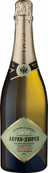 Victor Dravigny Semi-Sweet Kuban' Abrau-Durso, 0.75 л в Волгограде