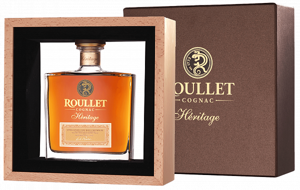 Roullet Cognac Heritage Fins Bois (gift box), 0.7л
