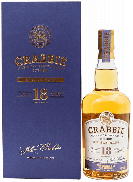 Crabbie's Single Malt Scotch Whisky 18 y.o. (Подарочная упаковка), 0.7 л в Волгограде