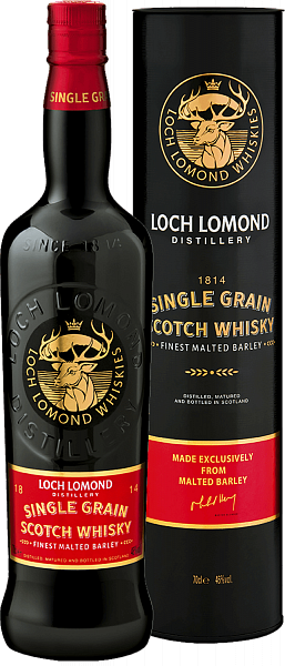 Loch Lomond Single Grain Scotch Whisky (gift box), 0.7л